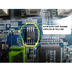 PC Soldered bios repair
